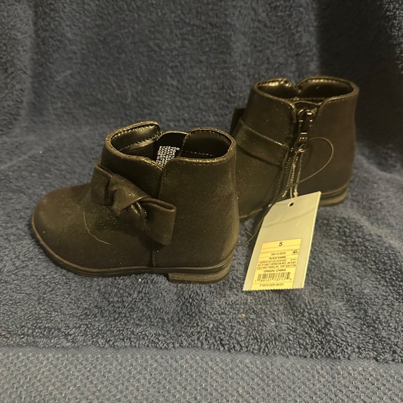 Sammi Shimmer Toddler Boot's Black 5T - Picture 4 of 5